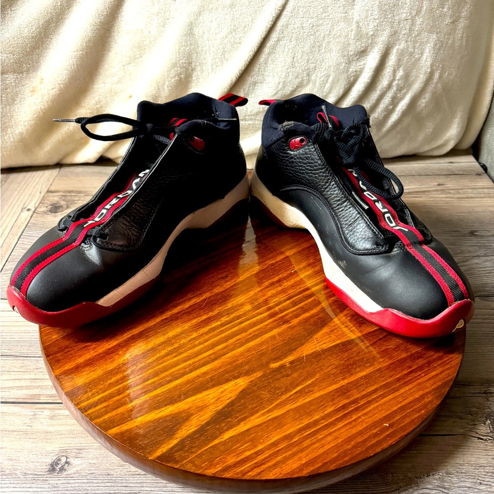 Nike Air Jordan Jumpman Pro Quick Basketball Men's Size 8 Black Red 932687-001